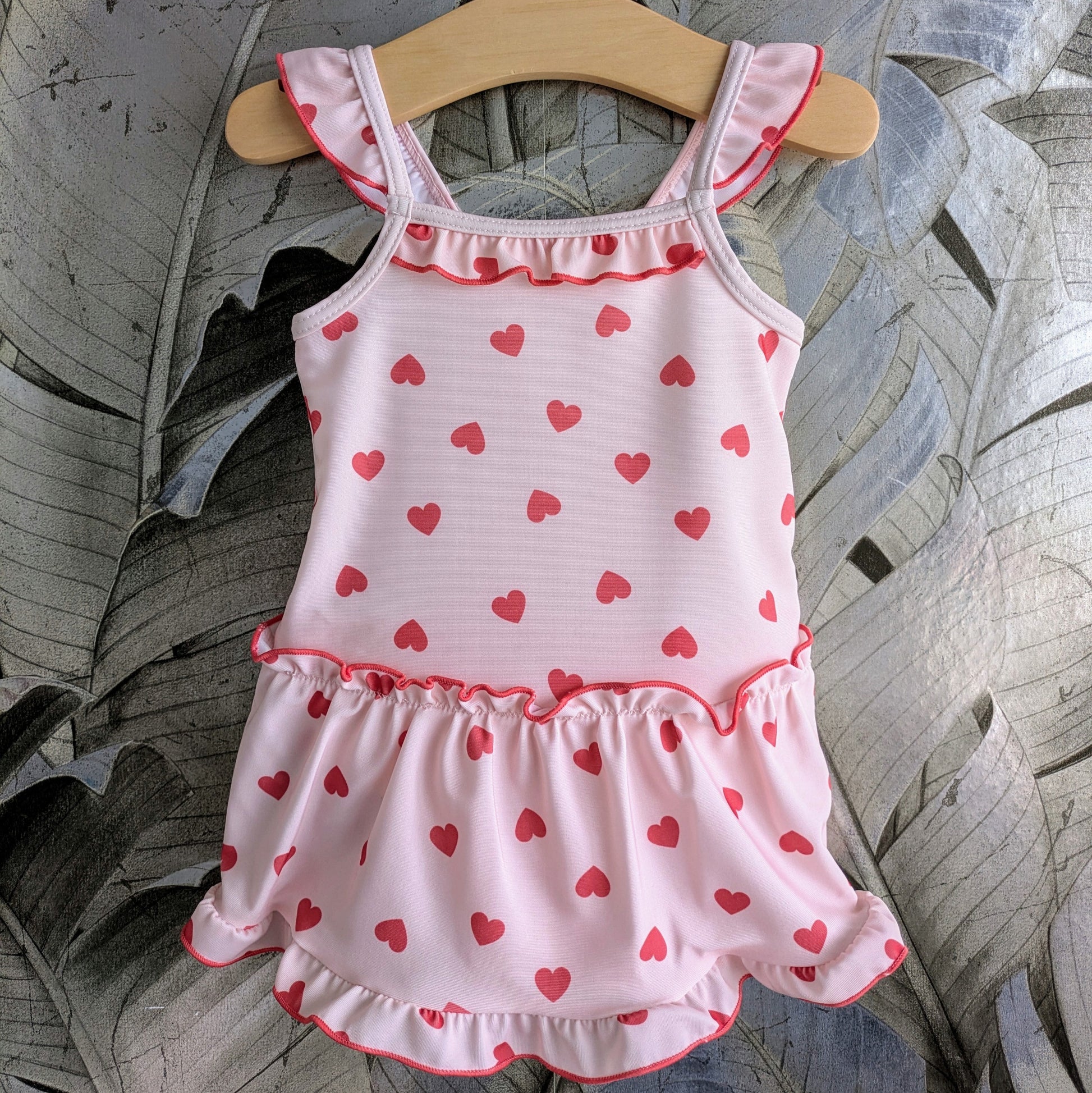 Pachi Pachi Kids - Hearts Swim Dress (7975559364642)
