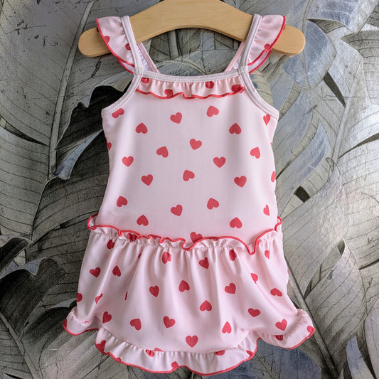 Pachi Pachi Kids - Hearts Swim Dress (7975559364642)