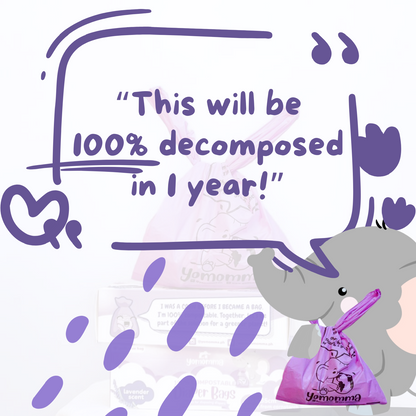 YOMOMMA - 100% Compostable Diaper Bags (7670258499618)