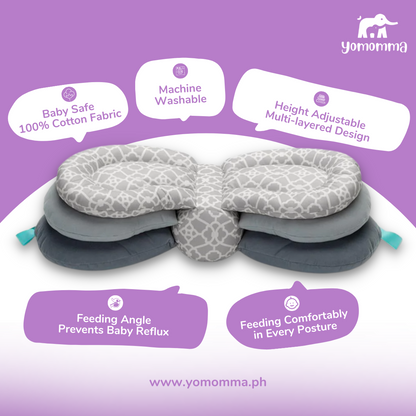 YOMOMMA - Butterfly Nursing Pillow (7224200462370)