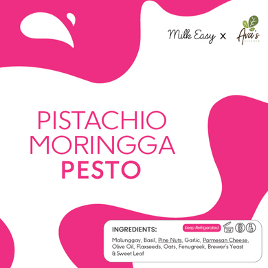 Milk Easy - Milk Easy x Ava's Kitchen Lactation Spread Pistachio Moringga Pesto Lactation Spread (7208265515042)