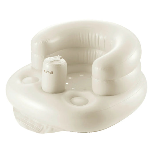 Richell Soft Baby Chair K- Beige (7967039488034)