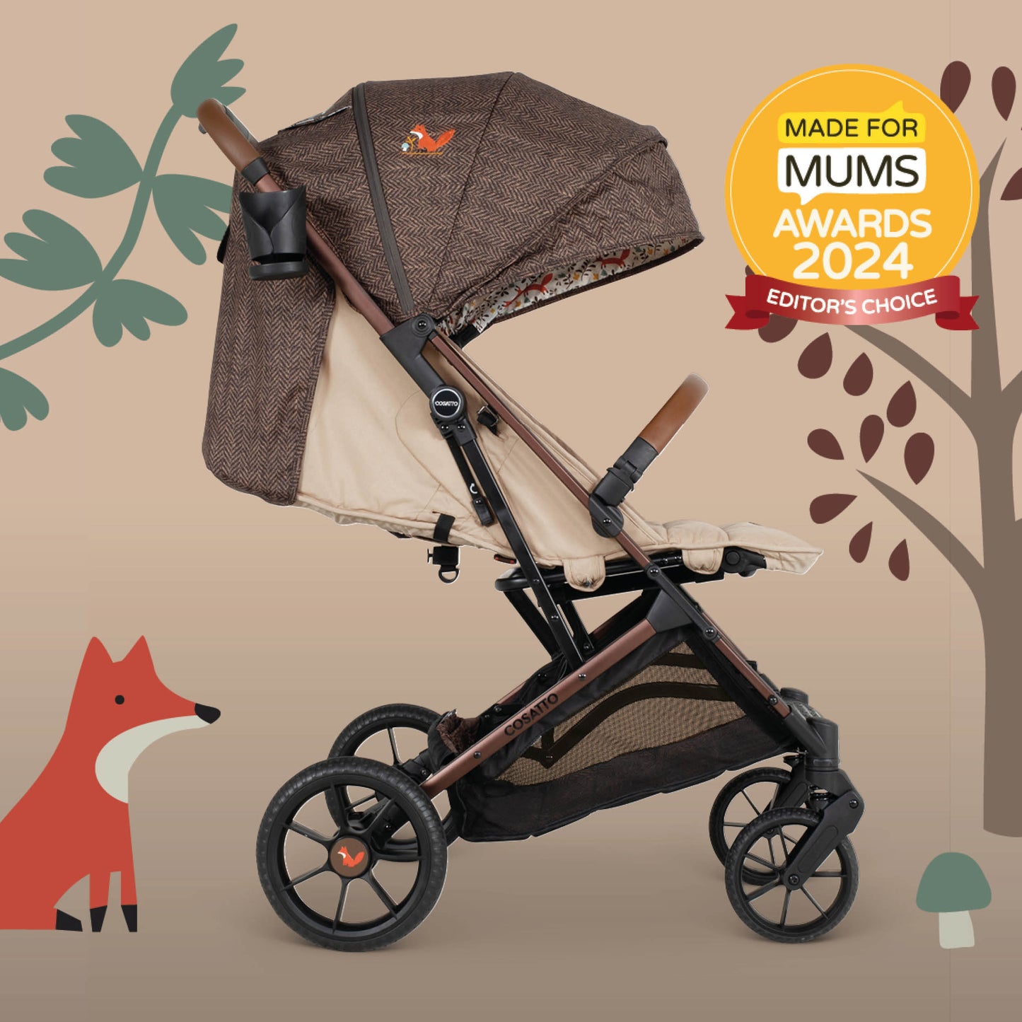 Cosatto - Woosh Trail Foxford Hall Stroller (7975008337954)