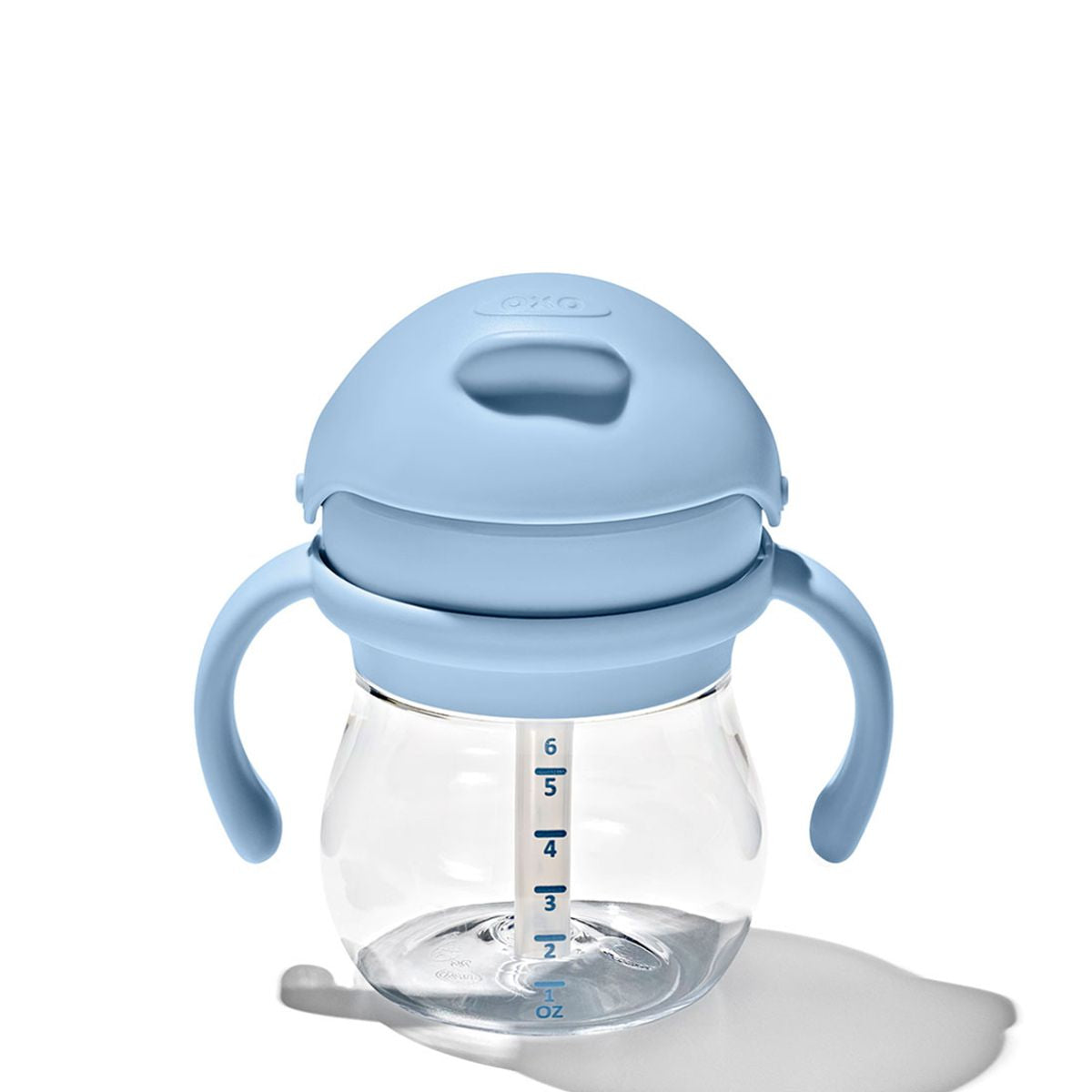 OXO Tot - OXO Tot Straw Cup 6oz - Gray (7330575417378) (7330578825250)
