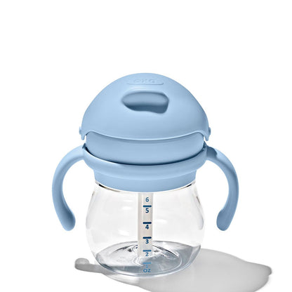 OXO Tot - OXO Tot Straw Cup 6oz - Gray (7330575417378) (7330578825250)