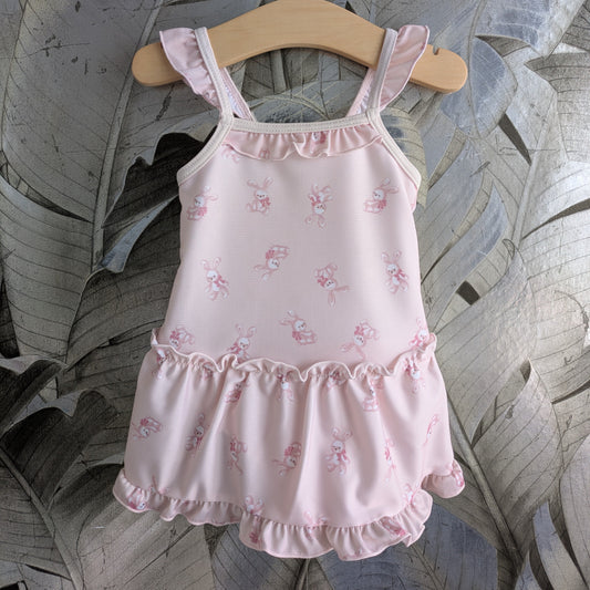 Pachi Pachi Kids - Pink Rabbits Swim Dress (7975557988386)