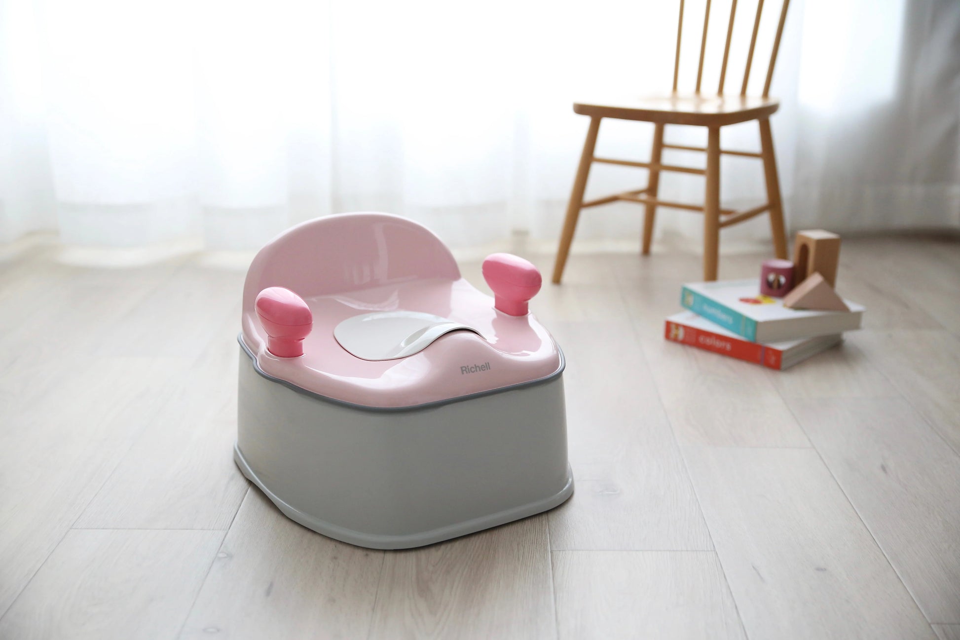 Richell Pottis Step and Potty K (7967036211234)