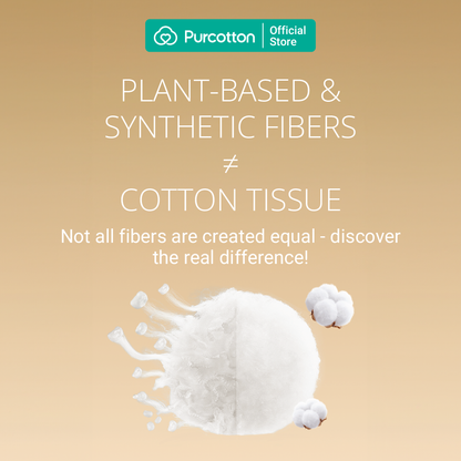 Purcotton Cotton Baby Tissue 80s (7869330620450)