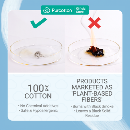 Purcotton Cotton Tissues 8s x 6 Pocket Packs (7869320626210)