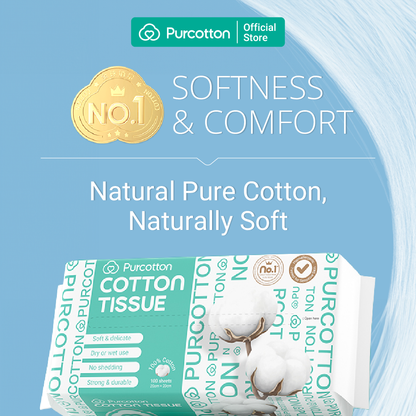 Purcotton Cotton Tissue 100s (7869316890658)