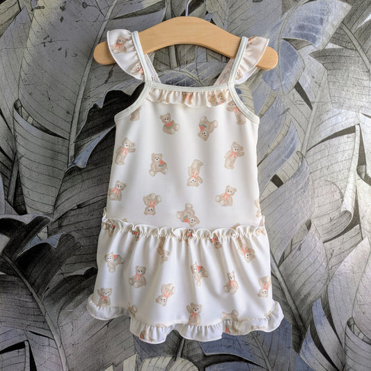 Pachi Pachi Kids - Watermelon Bear Swim Dress (7975558447138)