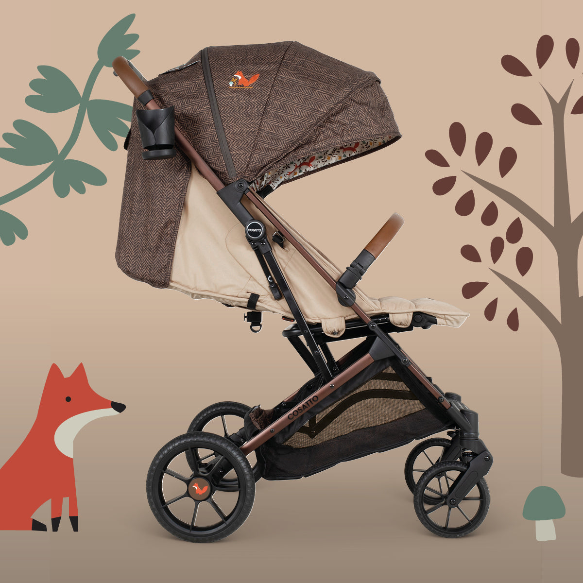Cosatto - Woosh Trail Foxford Hall Stroller (7975008337954)