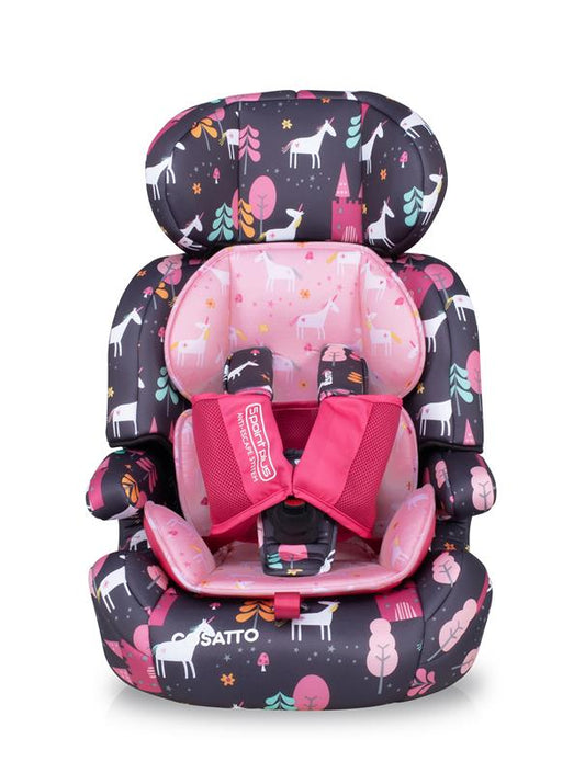 Cosatto - Zoomi Group 123 Anti-Escape Car Seat Unicorn Land (7975003979810)