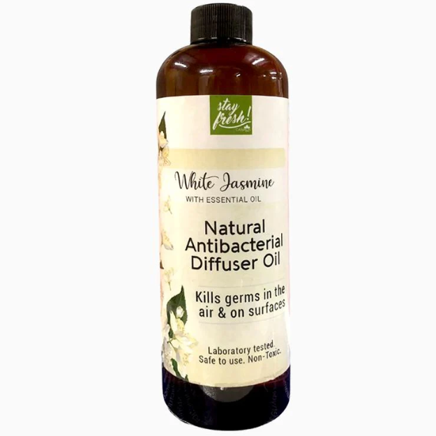 Stayfresh Canada Natural Antibacterial Diffuser Oil: White Jasmine (1L) (7932261859362)