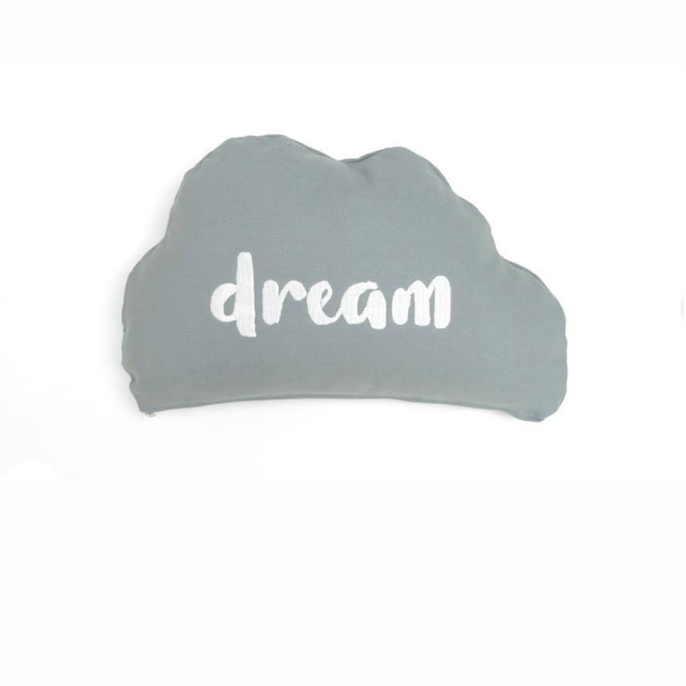 Fun Nest - Grey cloud pillow: dream (pillowcase) (7988158890018)