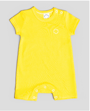 Copy of Yawning Yolk- Long bodysuit in organic cotton (7199145754658)