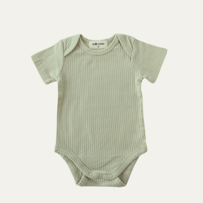 Hello Bubba - Noah Ribbed Onesie (7968470663202)