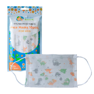 Orange and Peach - 1 Pack Kids Face Masks 10s (10 pcs.) (4604299706402)