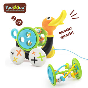 Yookidoo - Pull Along Whistling Duck (6537696378914)