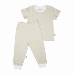 YOJI - Short Sleeved Shirt and Pajama Set (4506922516514)