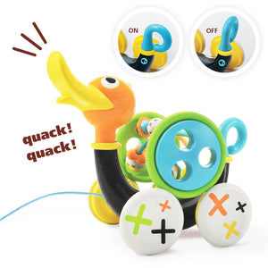 Yookidoo - Pull Along Whistling Duck (6537696378914)