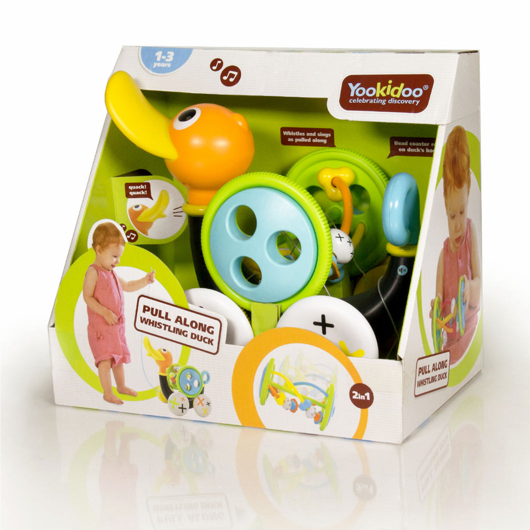 Yookidoo - Pull Along Whistling Duck (6537696378914)