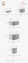 Load image into Gallery viewer, Simply Modular - Shimoyama Large Gray Flat Storage Box with Lid (4844148391970)
