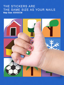 Baby Prime - Mideer World Map Poster Sticker (4816479060002)