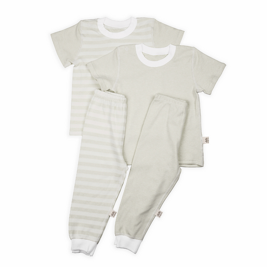 YOJI - Short Sleeved Shirt and Pajama Bundle (4506927366178)