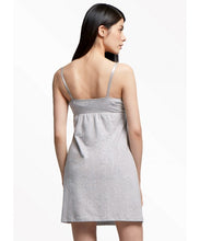 Load image into Gallery viewer, Mamaway - Essentials Maternity &amp; Nursing Dress with Built-In Bra (Gray) (6538033430562)
