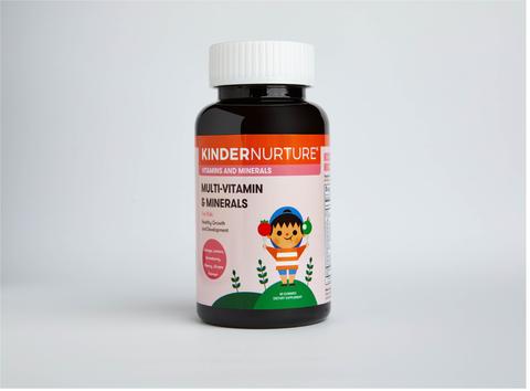 VPharma - KinderNurture Children's Multi-Vitamin & Minerals 60's (6849250852898)