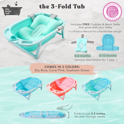 The Baby Tub - 3-Fold Tub Set (4623653011490)