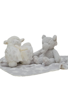 Sanggol Store - Precious Security Blanket w/ Matching Toy Gift Set (7019421106210)