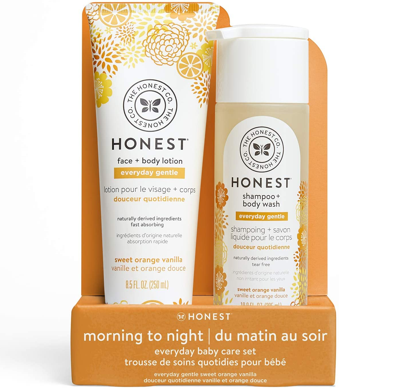 By the Bay - The Honest Company Everyday Gentle Sweet Orange Vanilla Shampoo + Body Wash & Lotion (4828791177250)