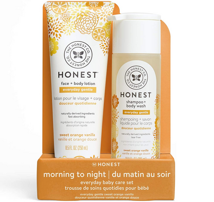 By the Bay - The Honest Company Everyday Gentle Sweet Orange Vanilla Shampoo + Body Wash & Lotion (4828791177250)