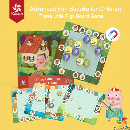 Pinwheel - Three Little Pigs Board Game (6566662897698)