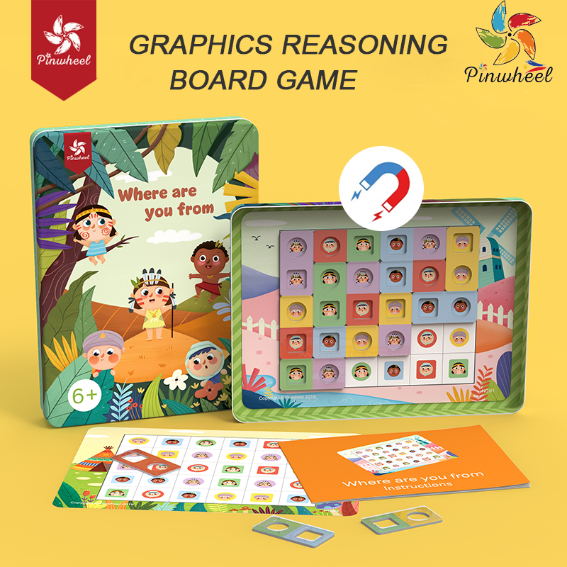 Pinwheel - Graphic Reasoning Board Game (6566663028770)
