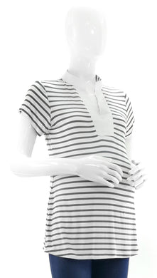 Mommy Plus - Kate Slot Collar Maternity Blouse (4549464916002)