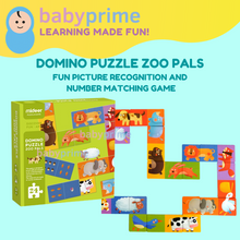 Load image into Gallery viewer, Baby Prime - Mideer Domino Puzzle Zoo Pals (4816477356066)

