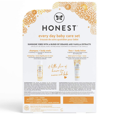 By the Bay - The Honest Company Everyday Gentle Sweet Orange Vanilla Shampoo + Body Wash & Lotion (4828791177250)