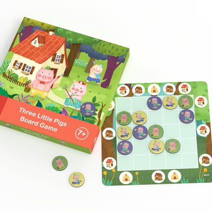 Pinwheel - Three Little Pigs Board Game (6566662897698)