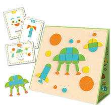 Load image into Gallery viewer, Baby Prime - Mideer Geometric Felt Puzzle (6542496956450)

