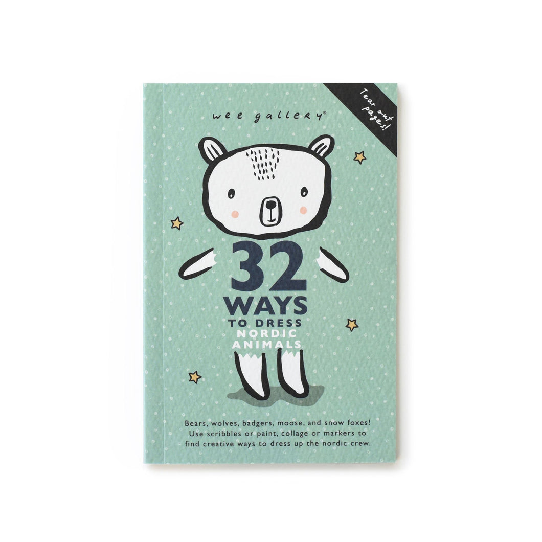 Mommykins PH - Wee Gallery 32 Ways to Dress Activity Book (4853320351778)