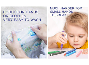 Baby Prime - Mideer Washable Crayon 24 colors (4816478568482)