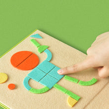 Load image into Gallery viewer, Baby Prime - Mideer Geometric Felt Puzzle (6542496956450)
