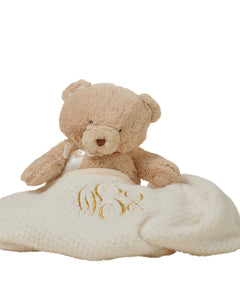 Sanggol Store - Cozy Fleece Blanket & Fluffy Adorable Soft Teddy Bear Gift Set (7019421466658)