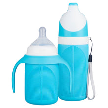 Load image into Gallery viewer, Baboo Basix - 3 in 1 Multifunctional Baby Feeding Bottle 240ml (6541103497250)
