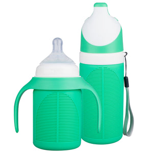 Baboo Basix - 3 in 1 Multifunctional Baby Feeding Bottle 240ml (6541103497250)