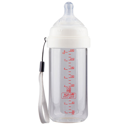 Baboo Basix - 3 in 1 Multifunctional Baby Feeding Bottle 240ml (6541103497250)
