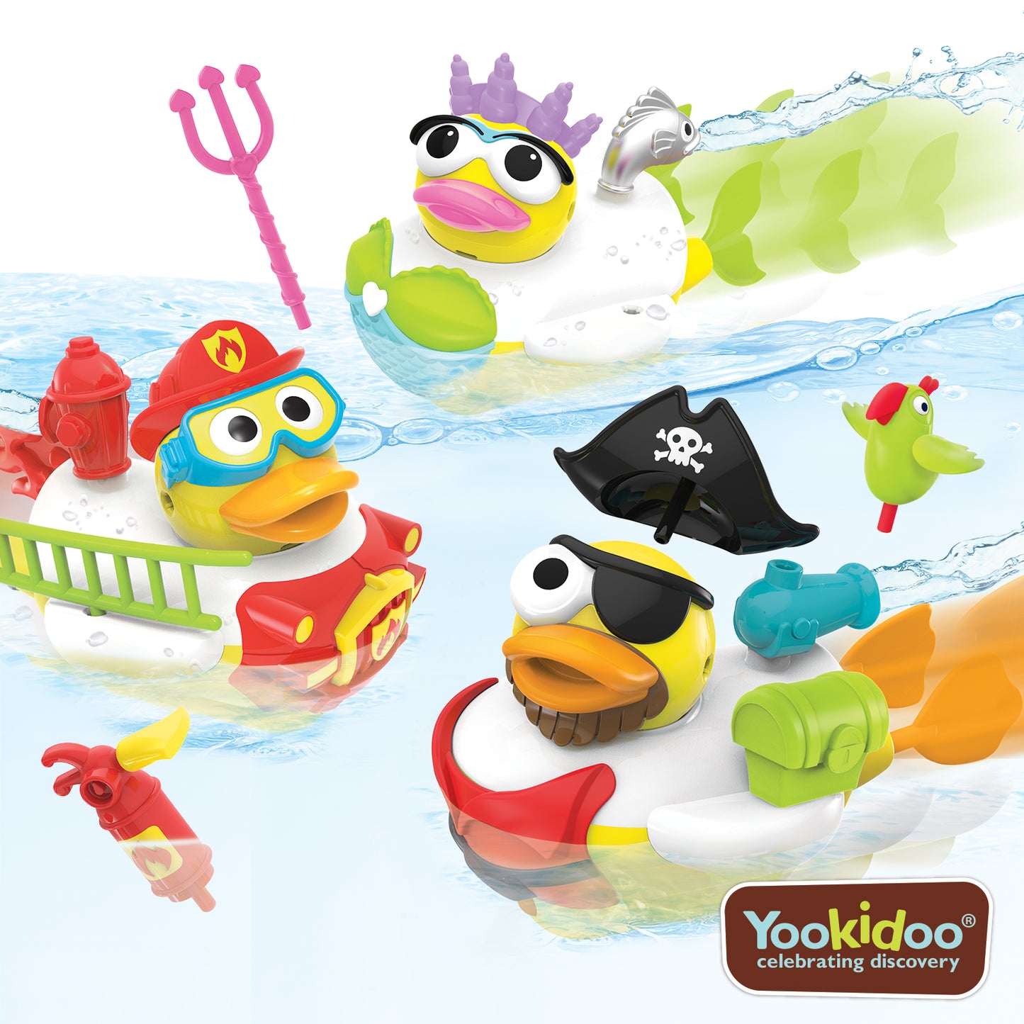 Yookidoo - Jet Duck Create a Firefighter (6537696116770)